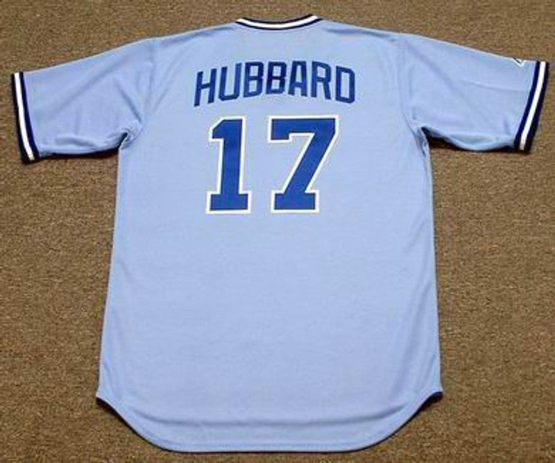 Atlanta Braves Glenn Hubbard Cooperstown MLB jersey front view
