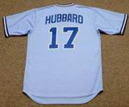 Atlanta Braves Glenn Hubbard Cooperstown MLB jersey front view