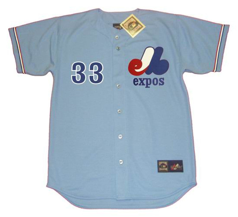 Montreal Expos Ron Hunt Cooperstown MLB jersey front view