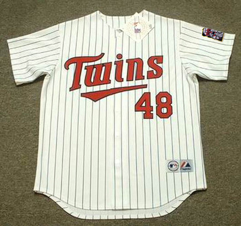 Minnesota Twins Torii Hunter MLB jersey front view