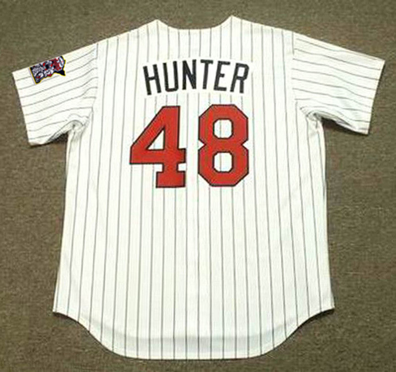 Minnesota Twins Torii Hunter MLB jersey front view