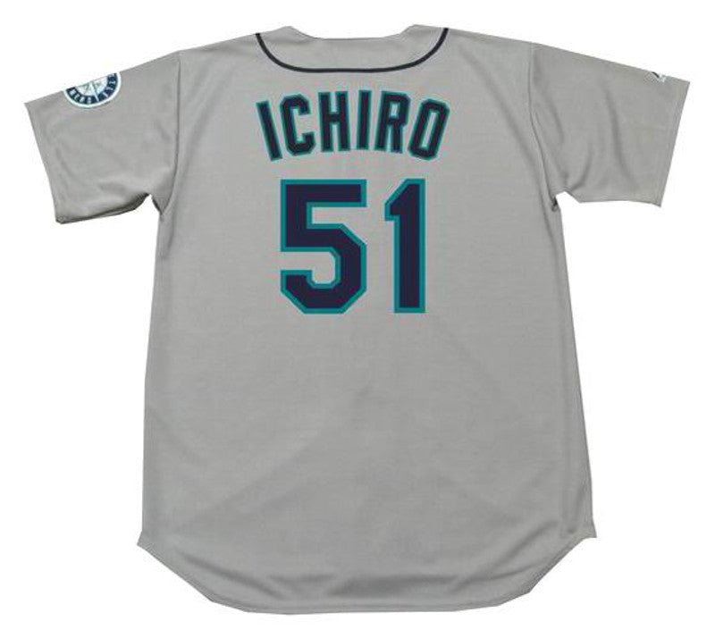 Seattle Mariners Ichiro Suzuki MLB jersey front view