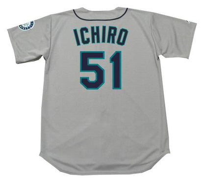 Seattle Mariners Ichiro Suzuki MLB jersey front view