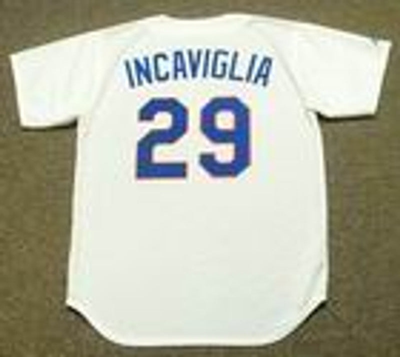Texas Rangers Pete Incaviglia Cooperstown MLB jersey front view