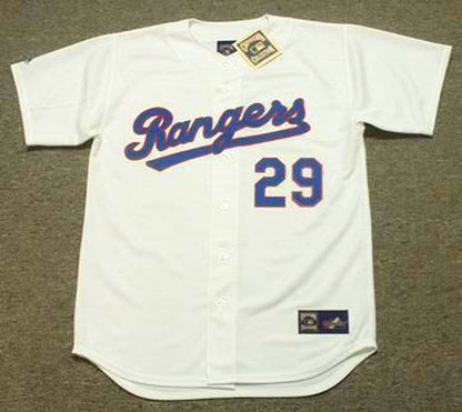 Texas Rangers Pete Incaviglia Cooperstown MLB jersey front view