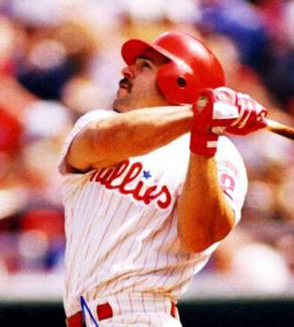 Philadelphia Phillies Pete Incaviglia MLB jersey front view