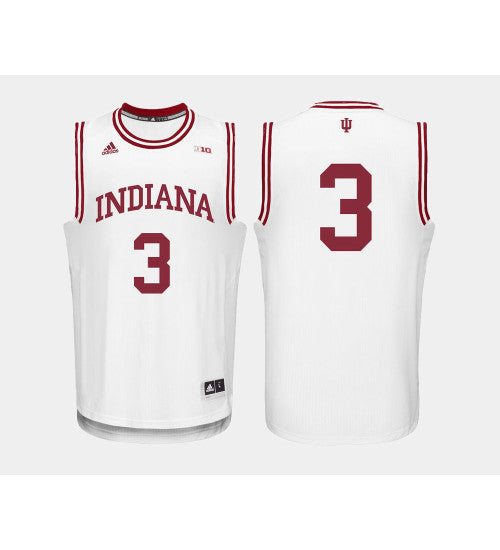 Indiana Hoosiers 3 Og Anunoby White Home College Basketball Jersey stitched retro jersey