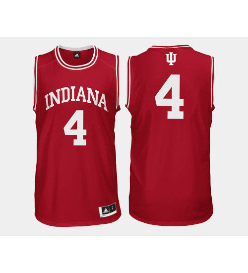 Indiana Hoosiers 4 Victor Oladipo Red Road College Basketball Jersey | Stitched Jersey RTJS 4078