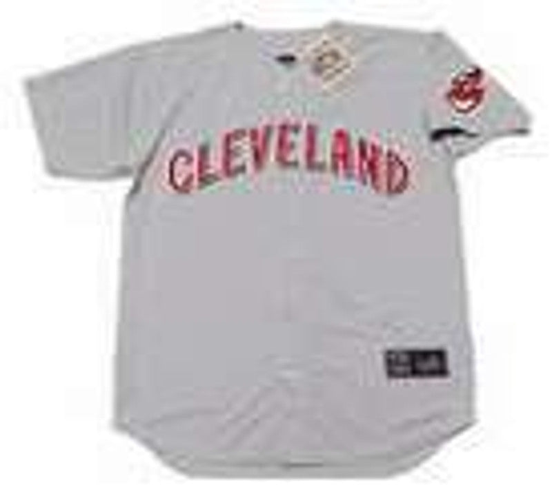 Cleveland Indians Cooperstown MLB jersey front view