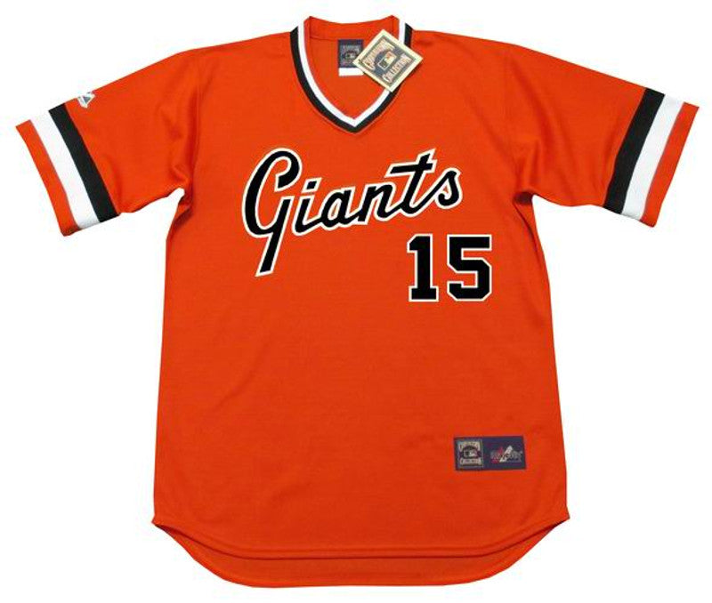 San Francisco Giants Mike Ivie Cooperstown MLB jersey front view