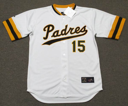 San Diego Padres Mike Ivie Cooperstown MLB jersey front view