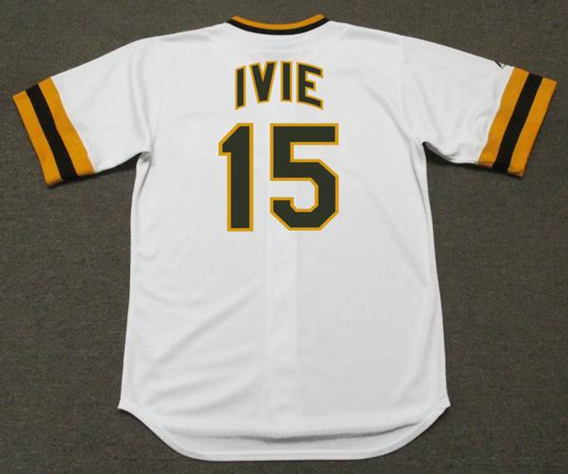 San Diego Padres Mike Ivie Cooperstown MLB jersey front view