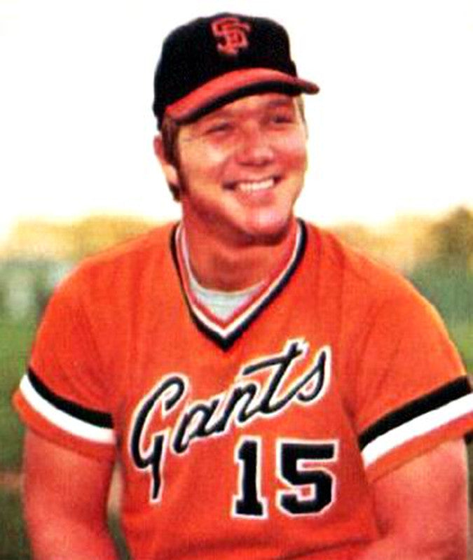 San Francisco Giants Mike Ivie Cooperstown MLB jersey front view