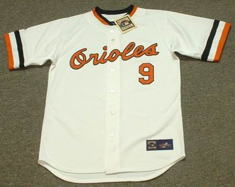 Baltimore Orioles Reggie Jackson Cooperstown MLB jersey front view