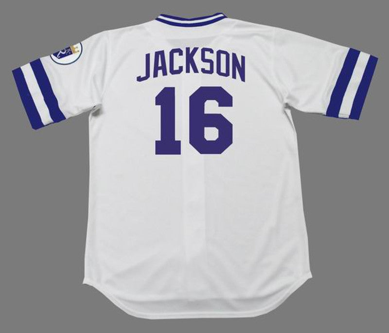 BJ KCR 1989 Home Baseball Throwback Stitched Jersey, Vintage Baseball Jersey, Retro Sewn Jersey