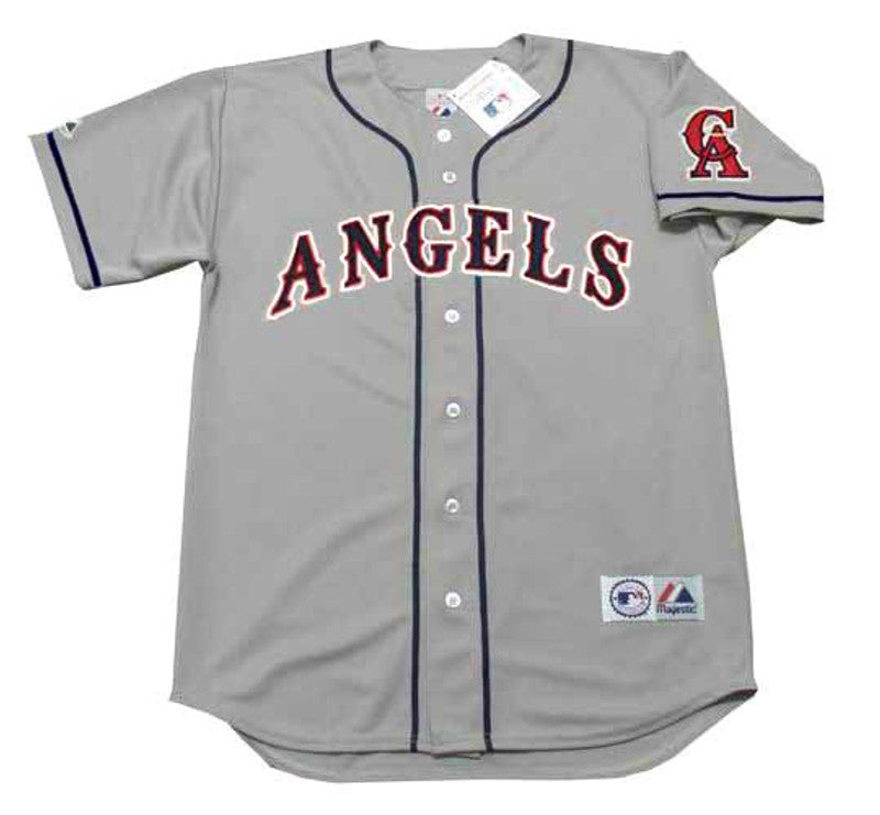 Bo Jackson California Angels 1994 Away Baseball Throwback Baseball Jersey jersey front view