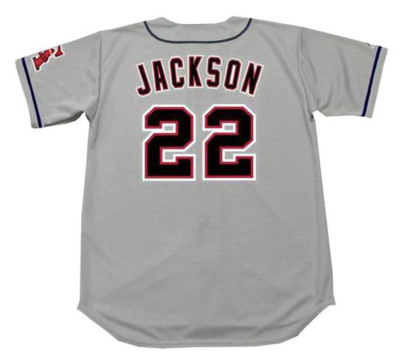 Bo Jackson California Angels 1994 Away Baseball Throwback Baseball Jersey jersey front view