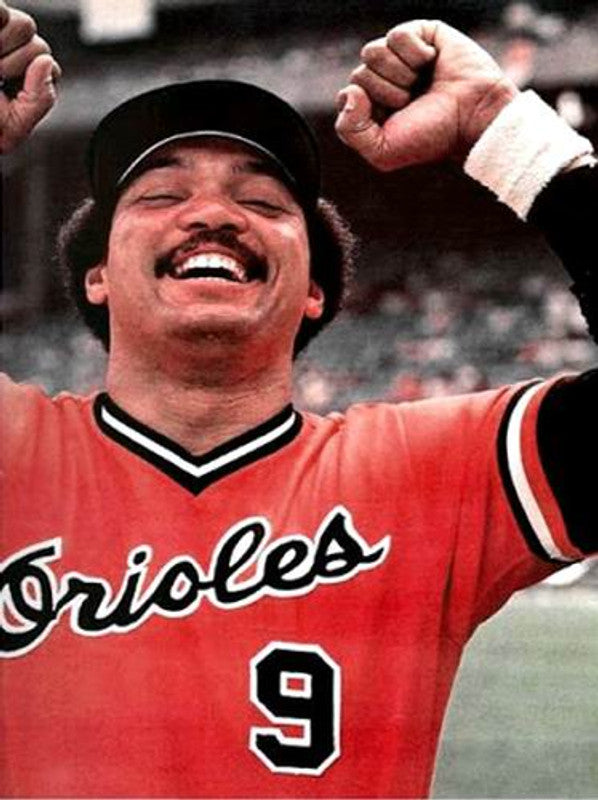 Baltimore Orioles Reggie Jackson Cooperstown MLB jersey front view