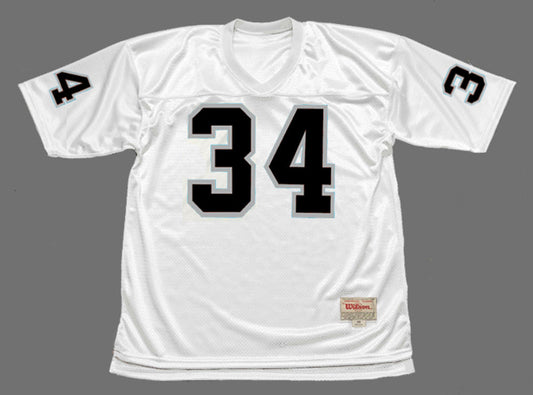 Bo Jackson Los Angeles Raiders 1987 Away Nfl Football Throwback Jersey jersey front view