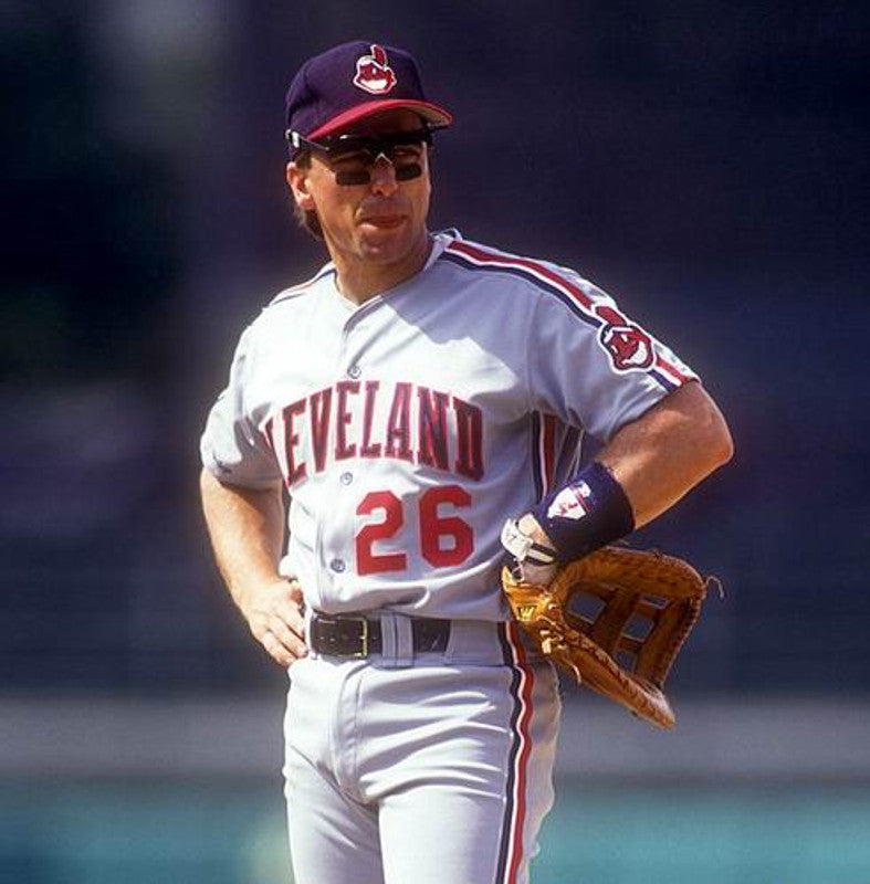 Cleveland Indians Brook Jacoby MLB jersey front view