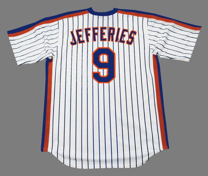 GJ NYM 1987 Cooperstown Home Baseball Stitched Jersey, Vintage Baseball Jersey, Retro Sewn Jersey
