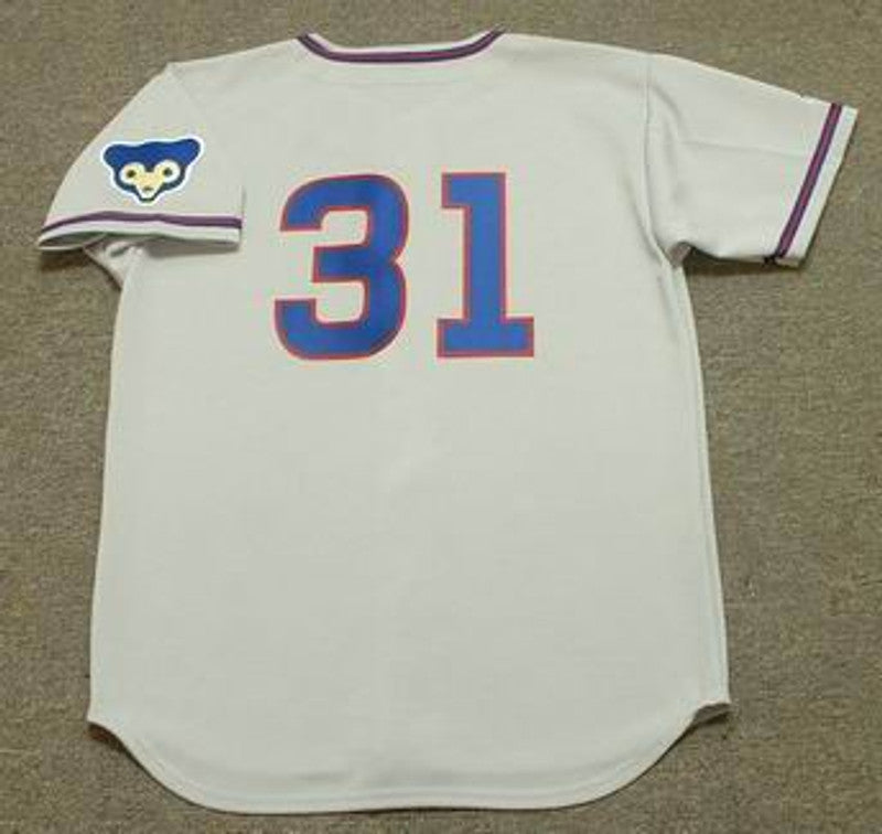 Chicago Cubs Ferguson Jenkins Cooperstown MLB jersey front view