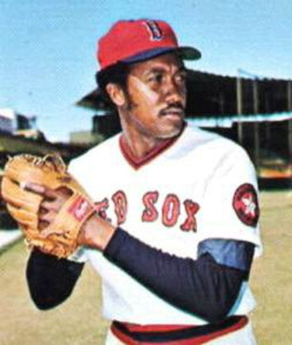 Boston Red Sox Ferguson Jenkins 1970s Cooperstown MLB jersey front view