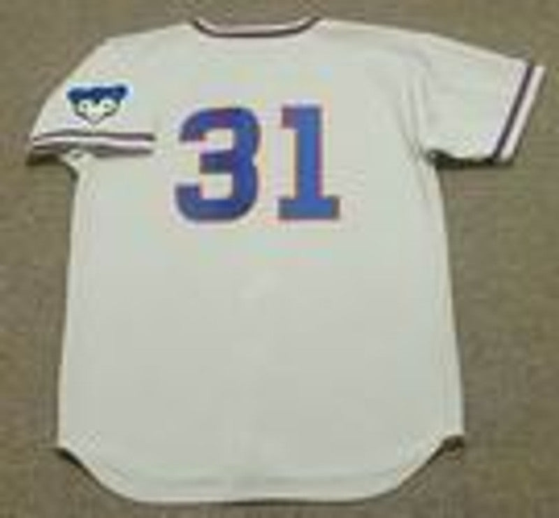 Chicago Cubs Ferguson Jenkins Cooperstown MLB jersey front view
