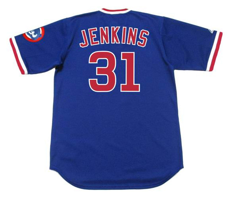 Chicago Cubs Ferguson Jenkins Cooperstown MLB jersey front view