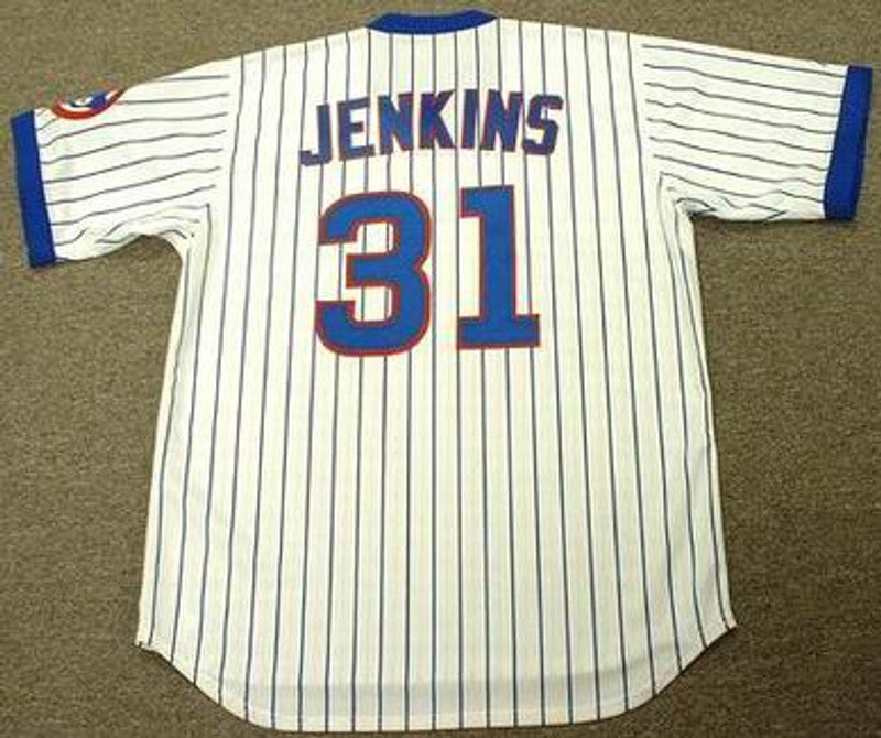 Chicago Cubs Ferguson Jenkins Cooperstown MLB jersey front view