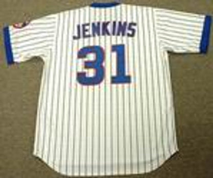 Chicago Cubs Ferguson Jenkins Cooperstown MLB jersey front view