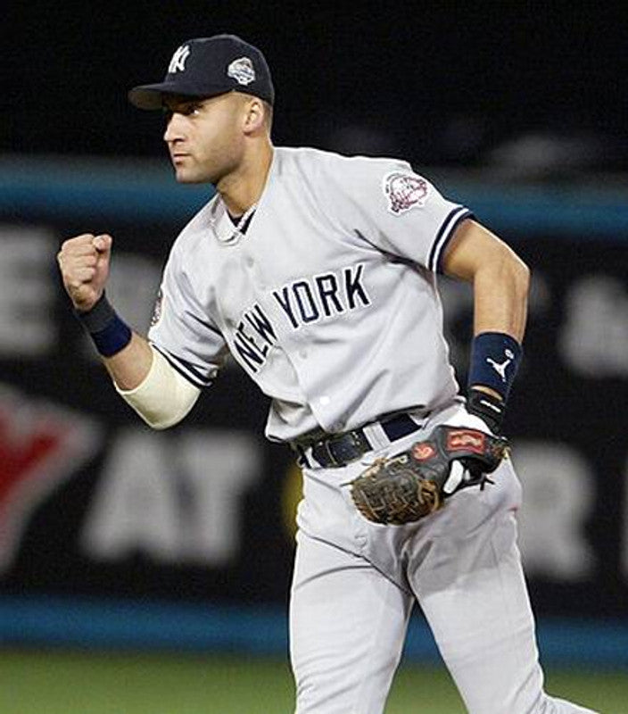 New York Yankees Derek Jeter MLB jersey front view