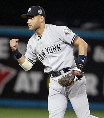 New York Yankees Derek Jeter MLB jersey front view