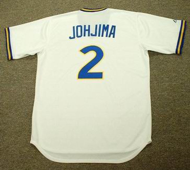 Seattle Mariners Kenji Johjima Cooperstown MLB jersey front view