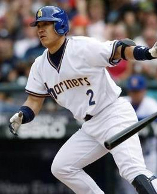 Seattle Mariners Kenji Johjima Cooperstown MLB jersey front view