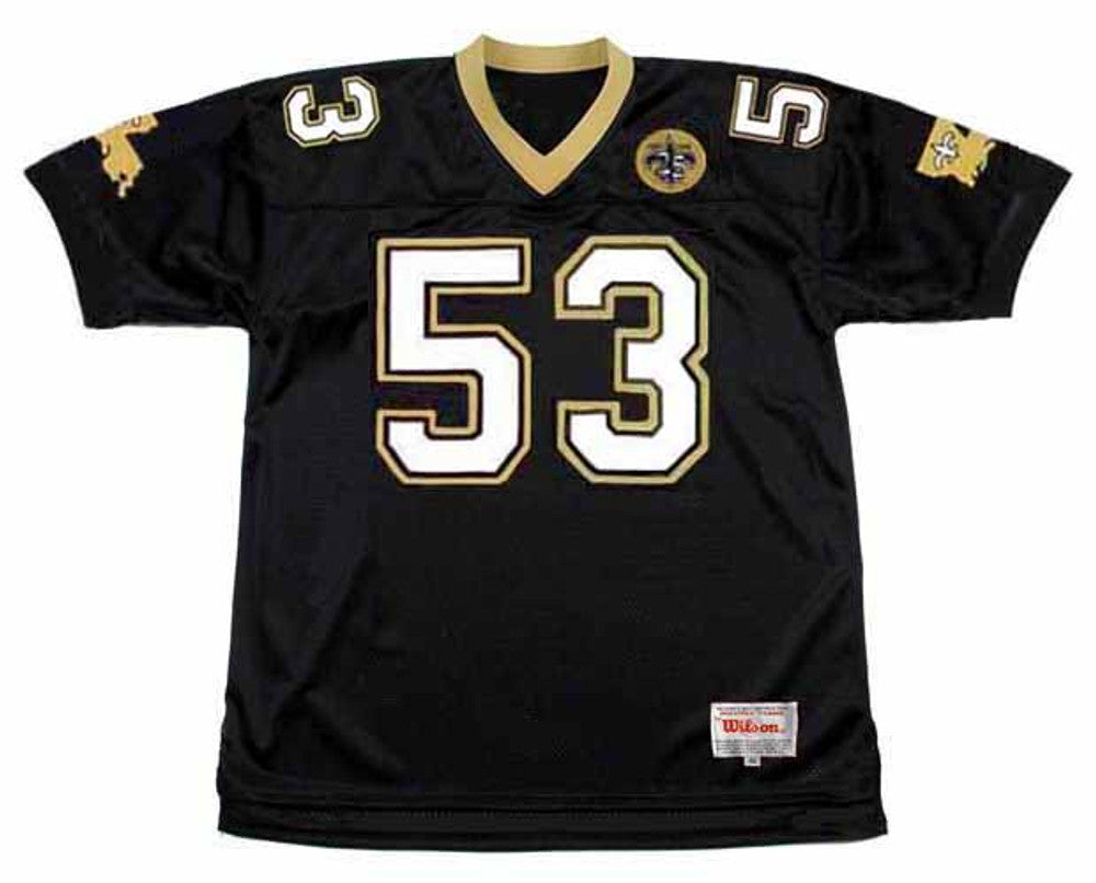 New Orleans Saints Vaughan Johnson NFL jersey front view