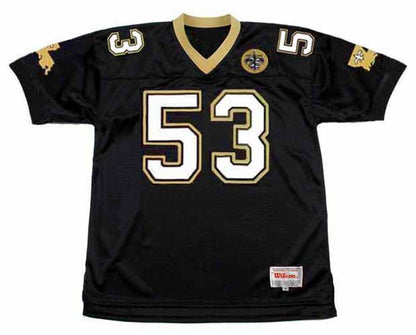 New Orleans Saints Vaughan Johnson NFL jersey front view