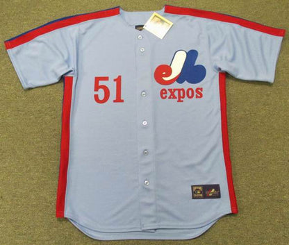 Montreal Expos Randy Johnson Cooperstown MLB jersey front view