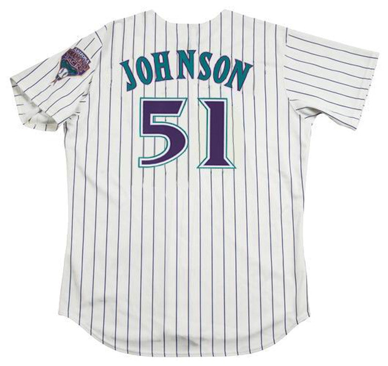 Arizona Diamondbacks Randy Johnson MLB jersey front view