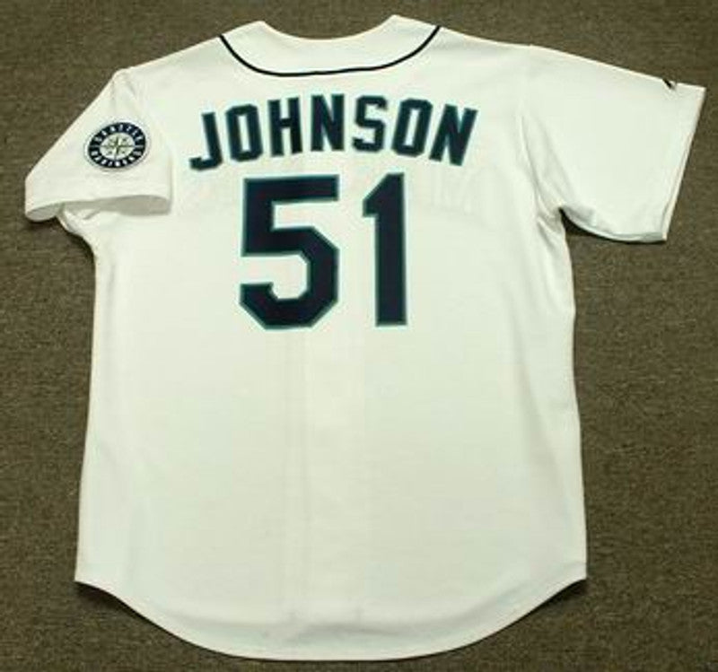 Seattle Mariners Randy Johnson MLB jersey front view