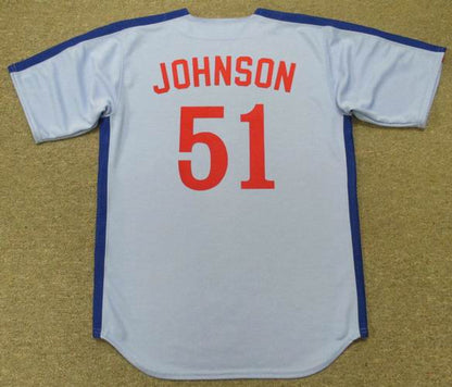 Montreal Expos Randy Johnson Cooperstown MLB jersey front view