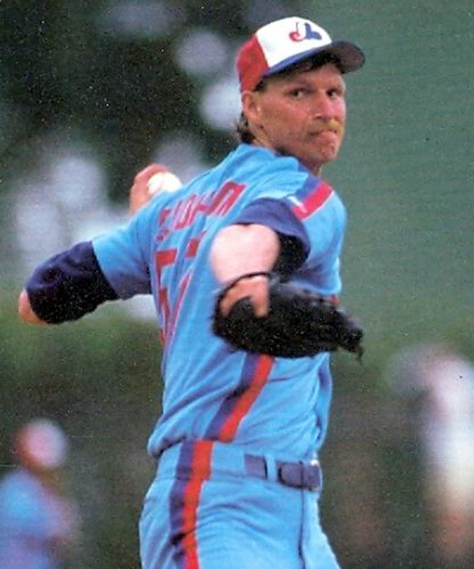 Montreal Expos Randy Johnson Cooperstown MLB jersey front view