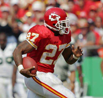 Kansas City Chiefs Larry Johnson NFL jersey front view