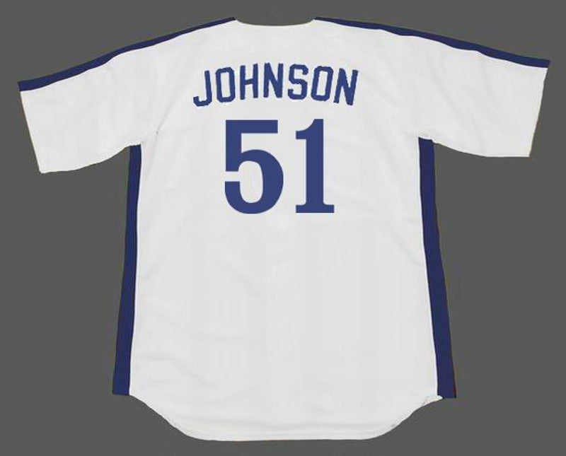 Montreal Expos Randy Johnson Cooperstown MLB jersey front view