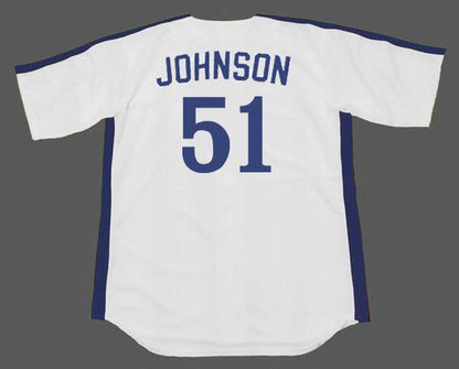 Montreal Expos Randy Johnson Cooperstown MLB jersey front view
