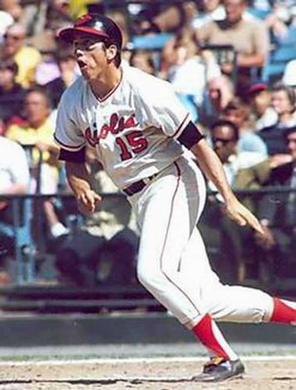 Baltimore Orioles Davey Johnson Cooperstown MLB jersey front view