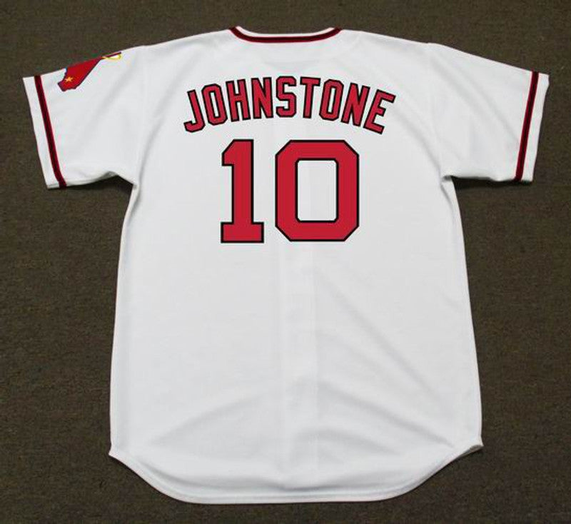 Jay Johnstone California Angels 1970 Cooperstown Home Baseball Stitched Jersey jersey front view
