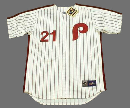 JJ PP 1976 Cooperstown Throwback Home Baseball Stitched Jersey, Vintage Baseball Jersey, Retro Sewn Jersey
