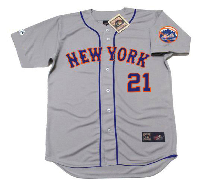 New York Mets Cleon Jones MLB jersey front view