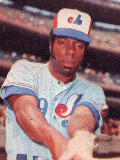 Montreal Expos Mack Jones Cooperstown MLB jersey front view